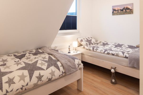  Pollys Strandhütte Ording - Schlafzimmer