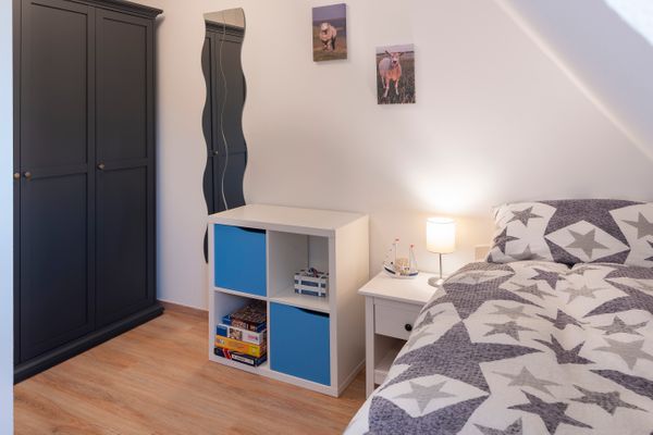  Pollys Strandhütte Ording - Schlafzimmer