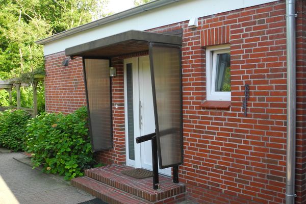  Wohnung Deichbär Dorf - Fassade / Eingang