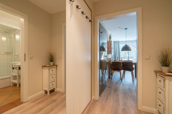 Friesenresidenz Wohnung Dünenrose Bad - 