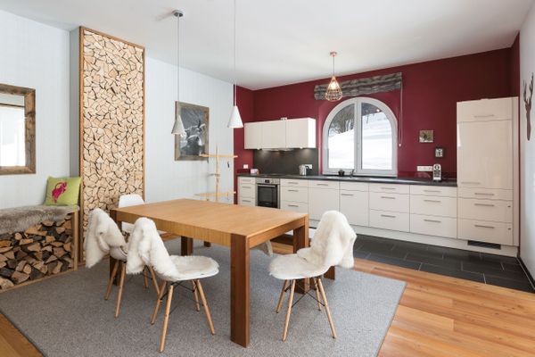 Chalet am Breitenberg Appartement CB 04 Ferienwohnungen in Pfronten - Küche / Küchenzeile