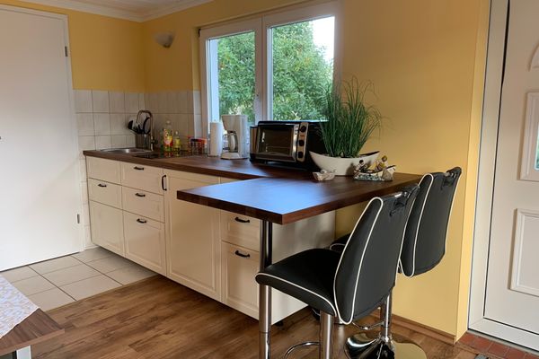 Ferienhaus Brise - Schmugglerhus Wieck - Küche / Küchenzeile