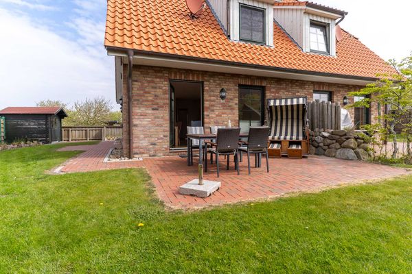  Haus Strandkoje Ording - Terrasse