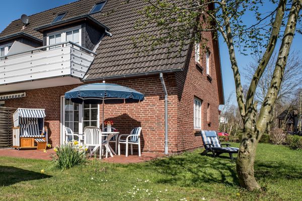 Theodor-Mommsen-Weg 5 Wohnung Friesenrose Bad - Terrasse