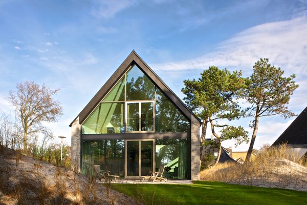  Dünenhaus_01 Dorf - Fassade / Eingang