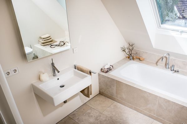  Dünenhaus_01 Dorf - Badezimmer