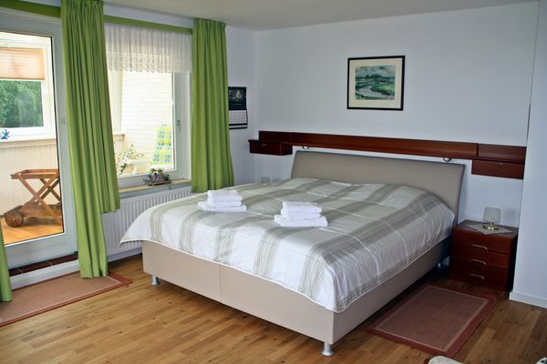  Weißes Dünenhaus mit Meerblick Dorf - Schlafzimmer