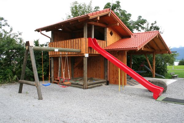 BIO-Bauernhof Salenberghof Ferienwohnung Bergsee Ferienwohnungen in Rieden am Forggensee - Spielanlage