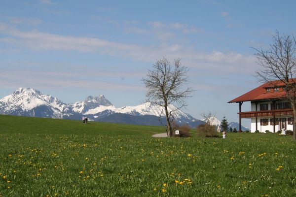 BIO-Bauernhof Salenberghof Ferienwohnung Panorama Ferienwohnungen in Rieden am Forggensee - Landschaft