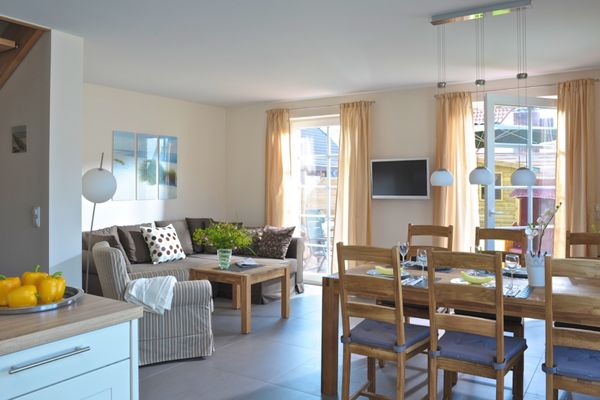  Haus Wolkenlos Dorf - Wohnzimmer