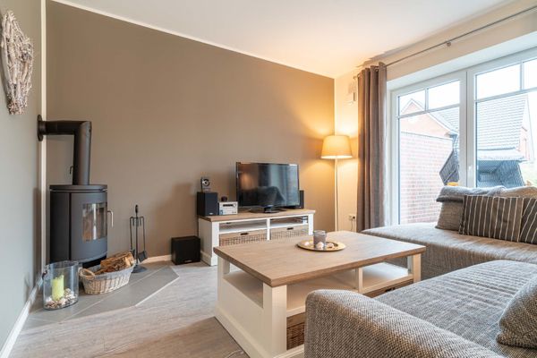  Haus Geestzeit Dorf - Kamin-/Ofen