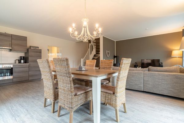  Haus Geestzeit Dorf - Wohnzimmer