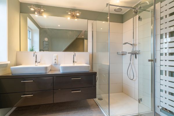  Haus Geestzeit Dorf - Badezimmer