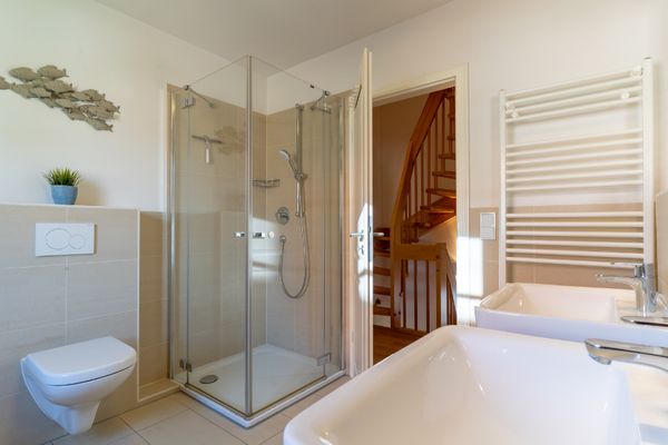  Haus Nordseewind Dorf - Badezimmer