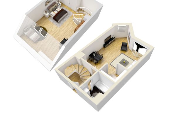 Ferienanlage Neuschwansteinblick Ferienwohnung 106 Ferienwohnungen in Füssen - Grundriss