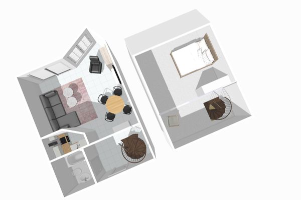 Ferienanlage Neuschwansteinblick Ferienwohnung 109 Ferienwohnungen in Füssen - Grundriss