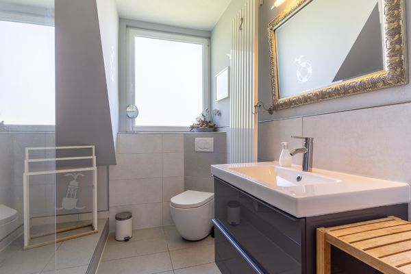  Haus Hummergrund "Nelson" Böhl - Badezimmer