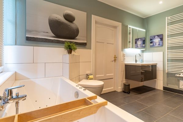  Auszeit am Leuchtturm Böhl - Badezimmer