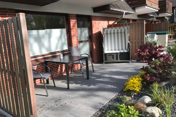  Wohnung Lütte Deern Dorf - Terrasse