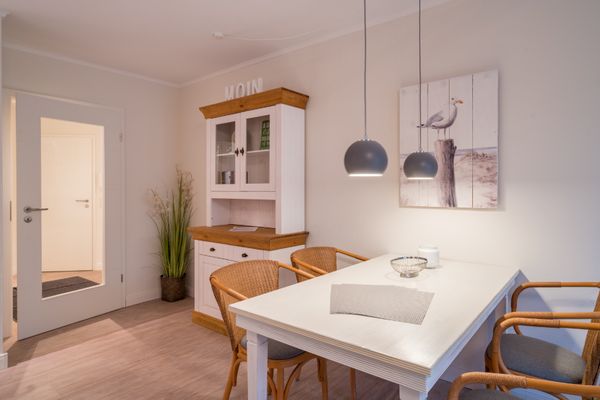 Friesenresidenz Wohnung Halligflieder Bad - Küche / Küchenzeile