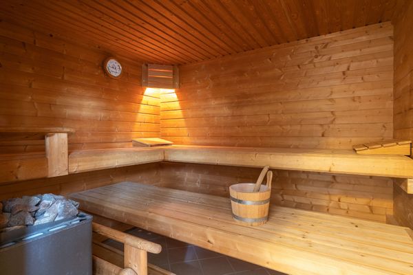 Friesenresidenz Wohnung Halligflieder Bad - Sauna