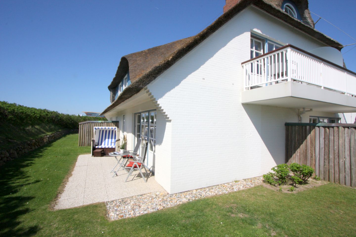 Dünenblick III - Dünenstr. 7, App. 2 Wenningstedt - Terrasse