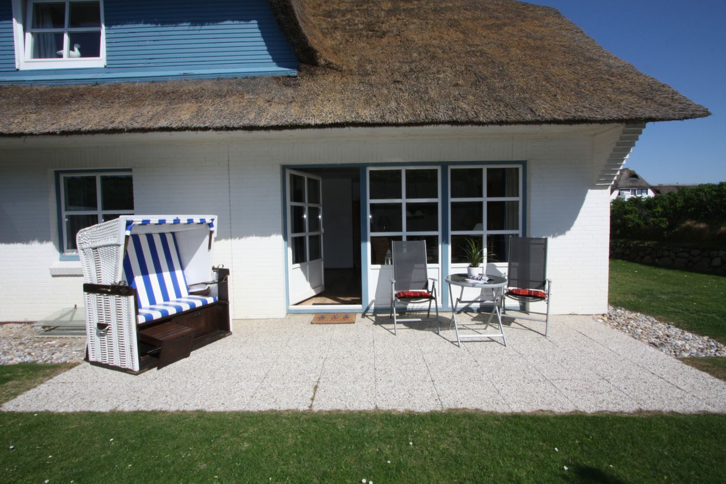 Dünenblick III - Dünenstr. 7, App. 2 Wenningstedt - Terrasse