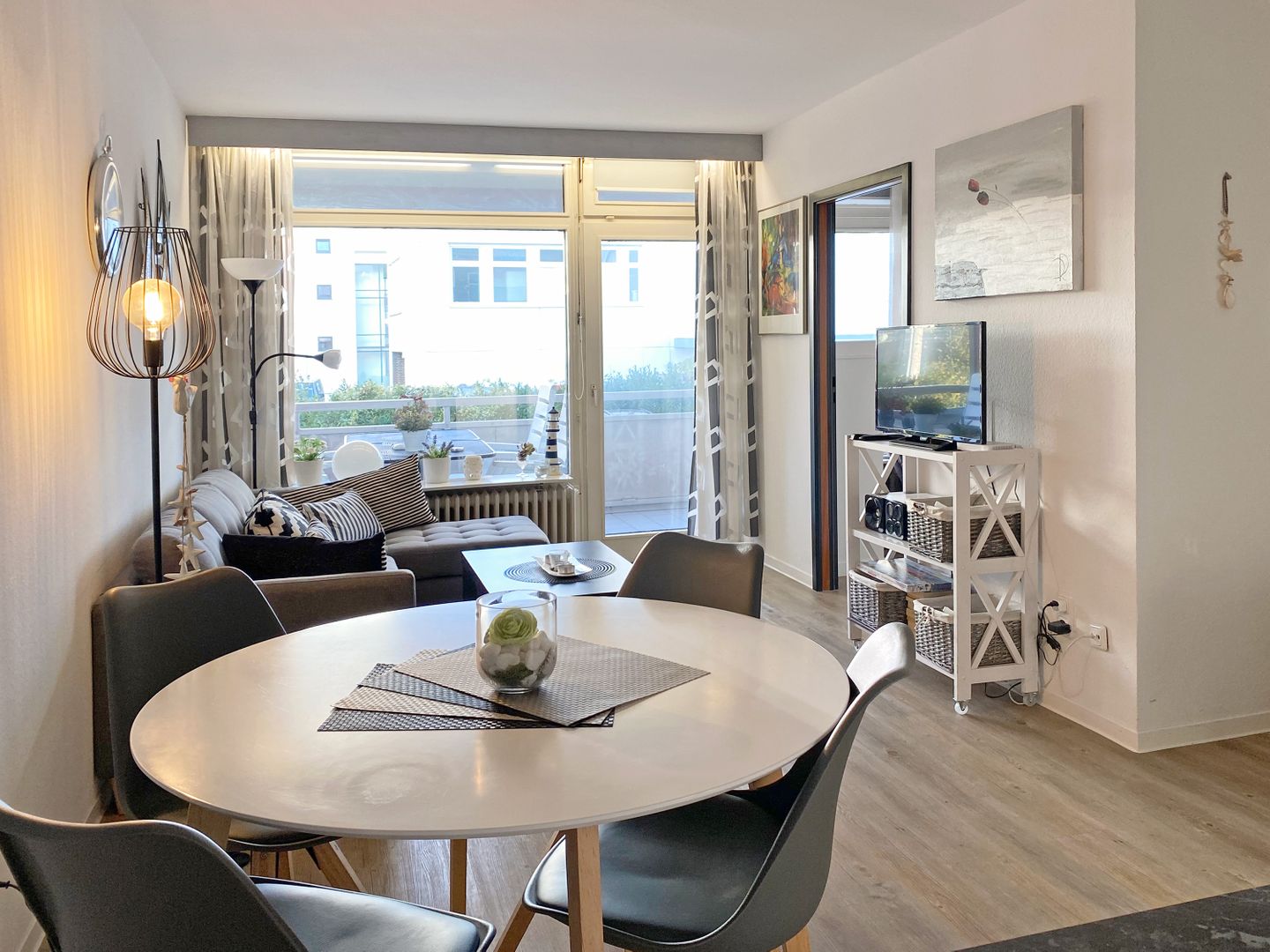 Kaiserhof Apartment 103, Typ A  - Wohnzimmer