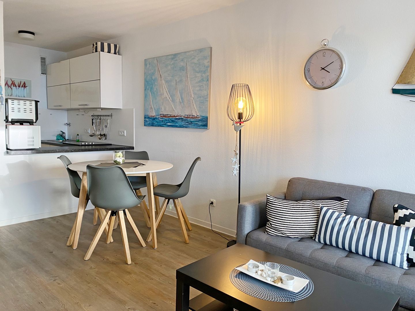 Kaiserhof Apartment 103, Typ A  - Wohnzimmer