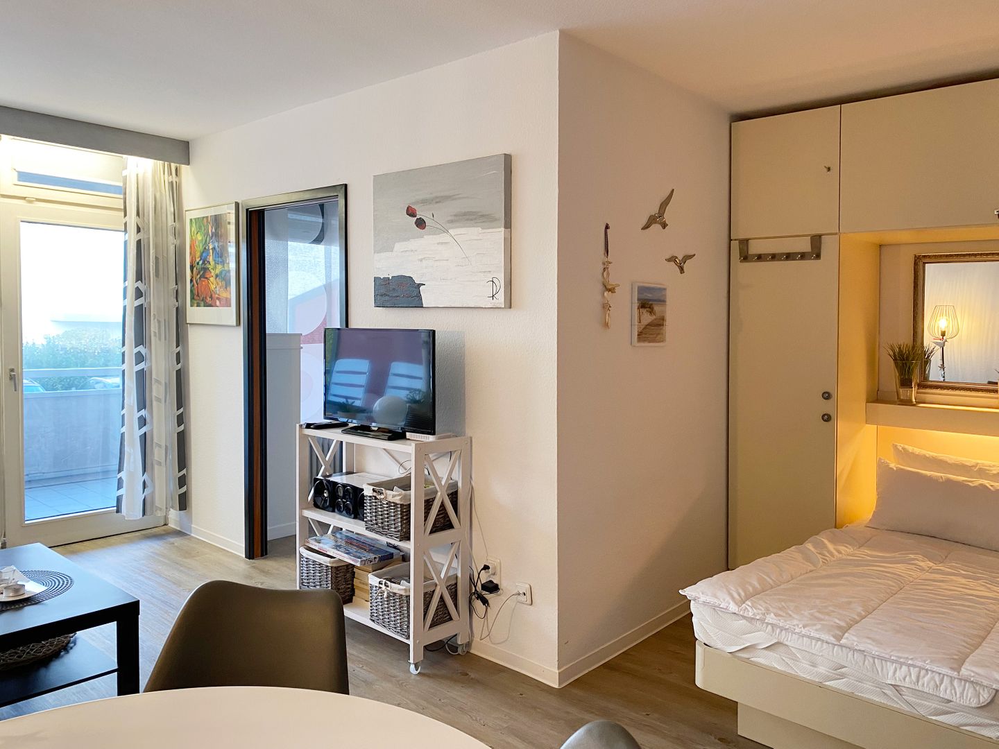 Kaiserhof Apartment 103, Typ A  - Wohnzimmer