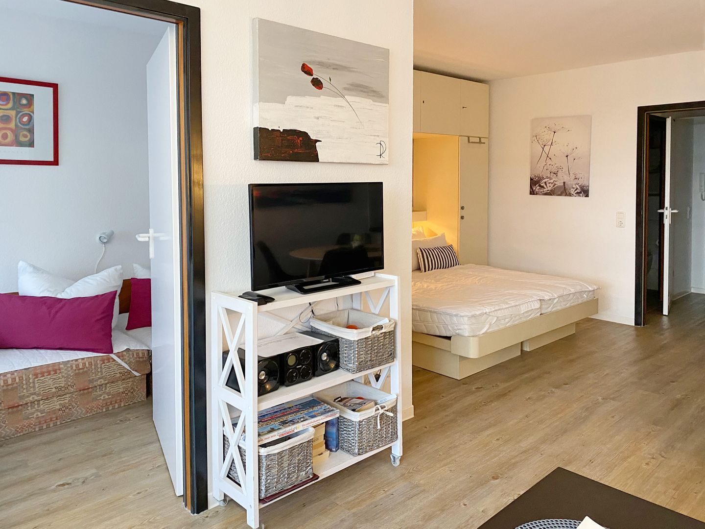 Kaiserhof Apartment 103, Typ A  - Wohnzimmer