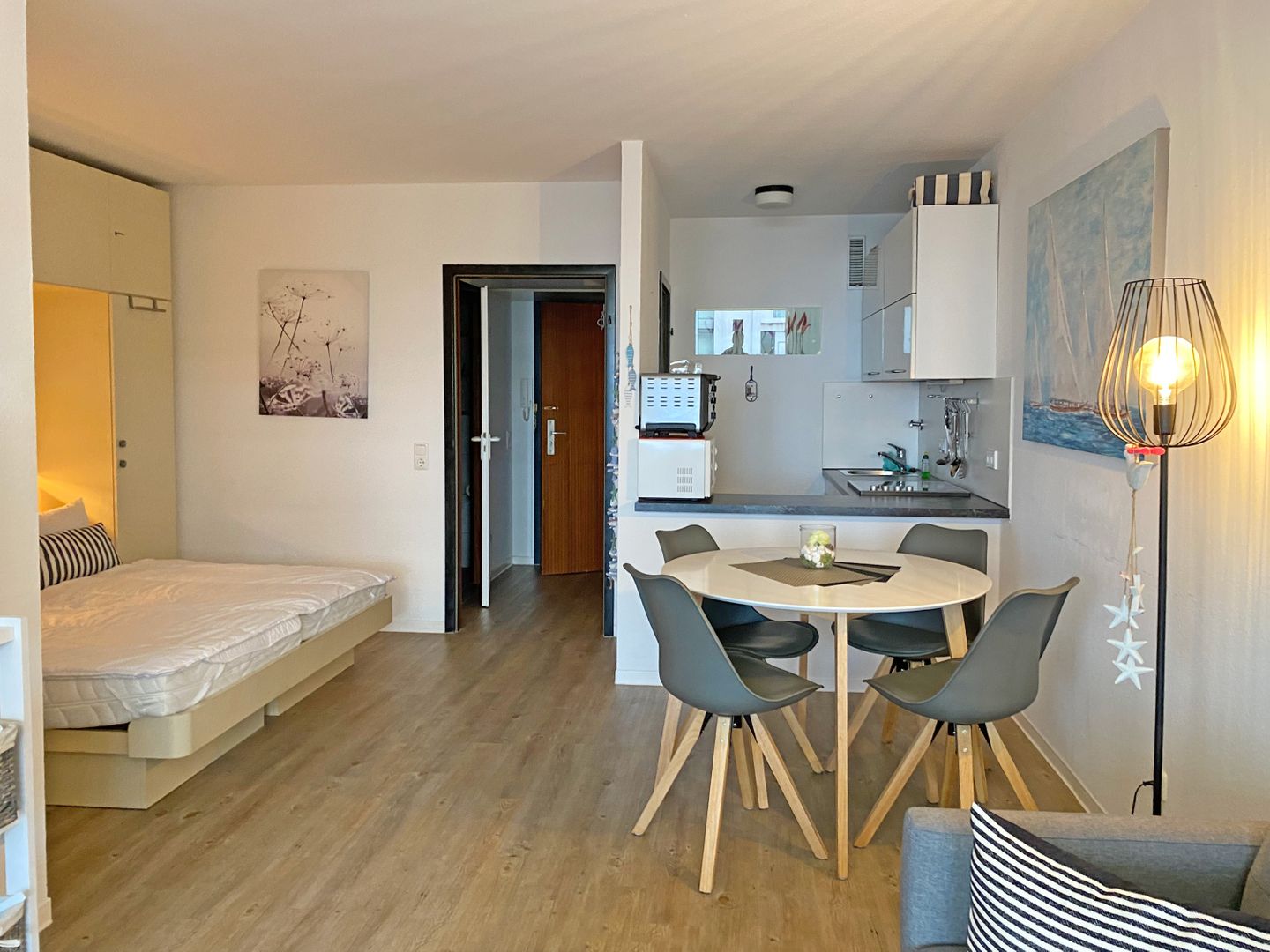 Kaiserhof Apartment 103, Typ A  - Wohnzimmer
