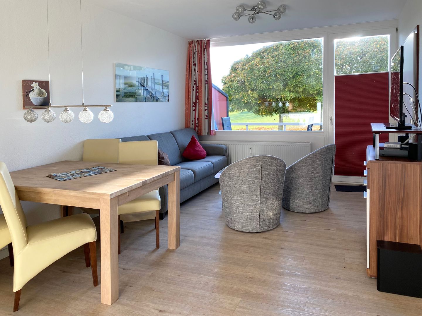 Kaiserhof Apartment 110, Typ E  - Wohnzimmer