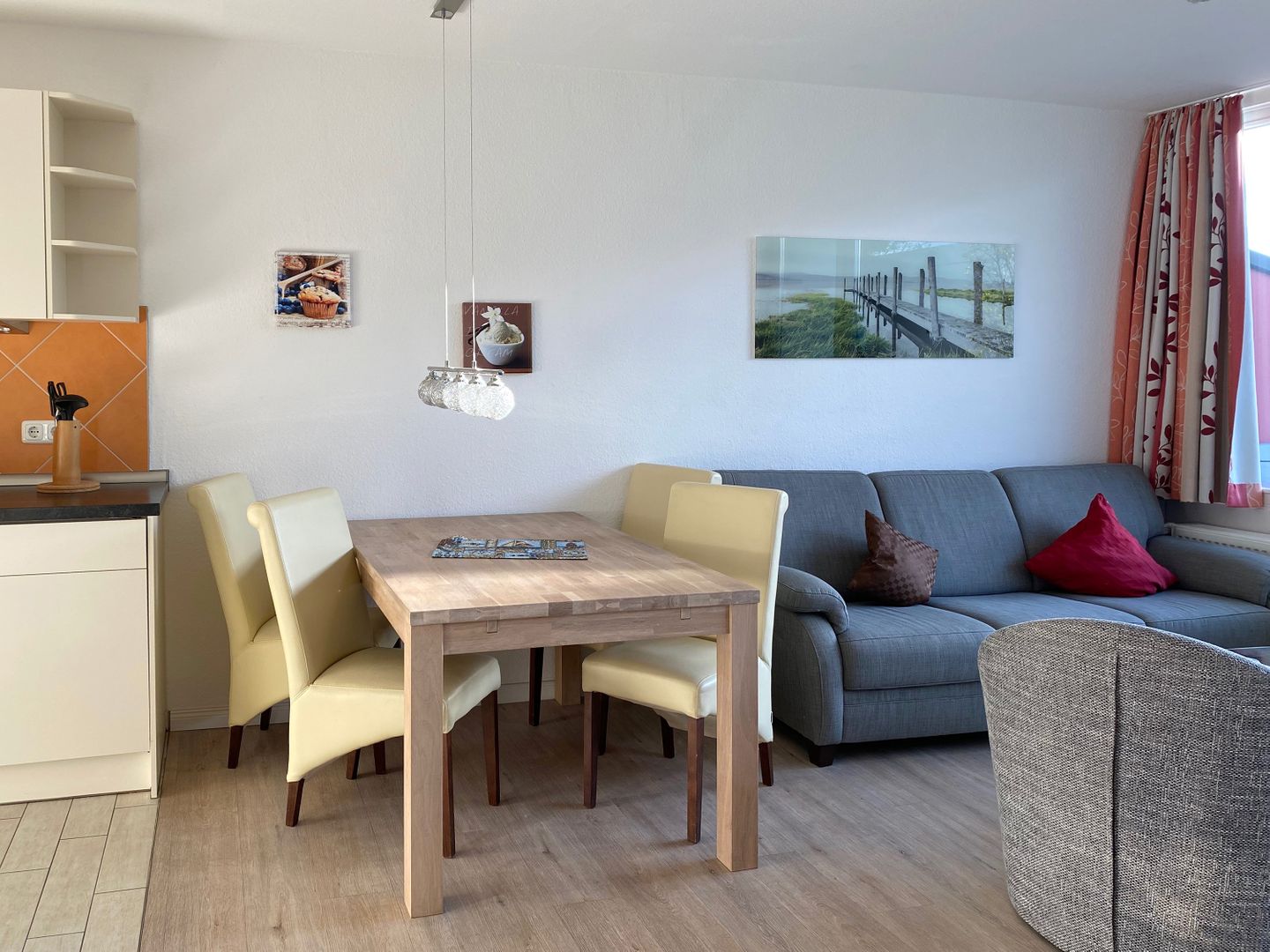 Kaiserhof Apartment 110, Typ E  - Wohnzimmer