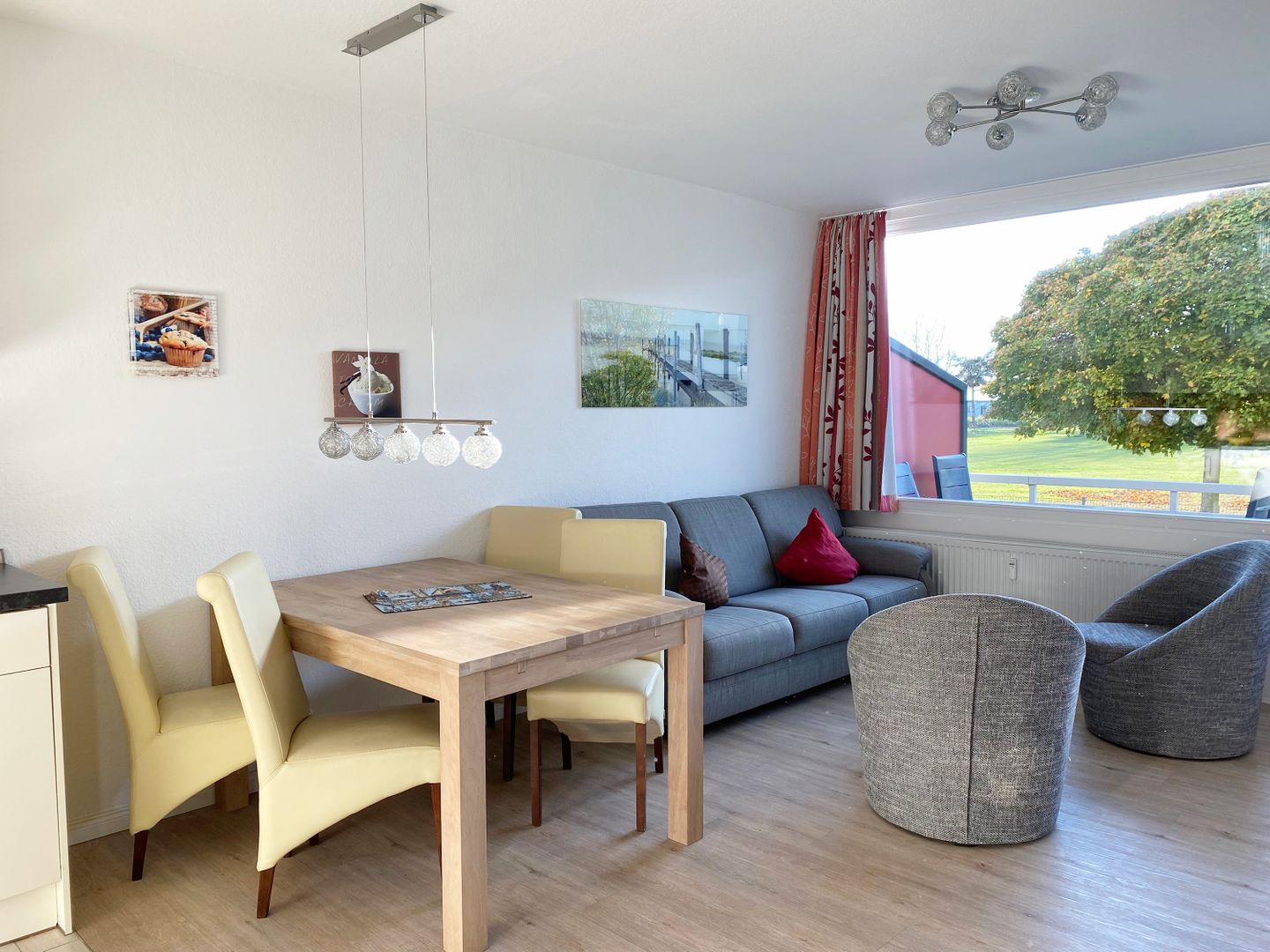 Kaiserhof Apartment 110, Typ E  - Wohnzimmer