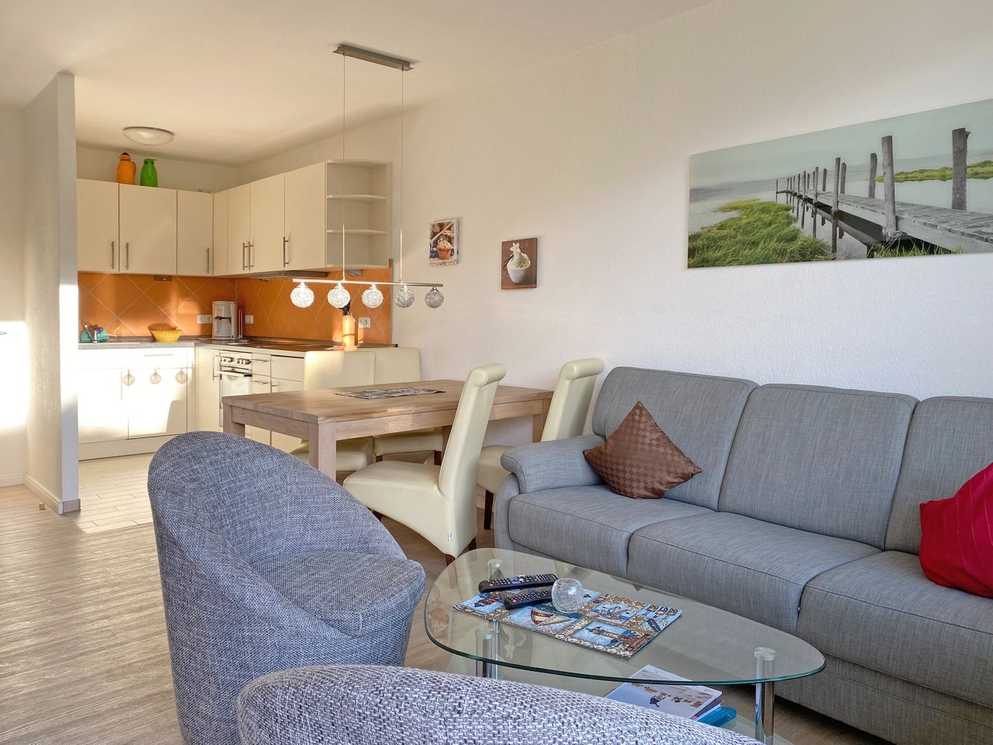 Kaiserhof Apartment 110, Typ E  - Wohnzimmer