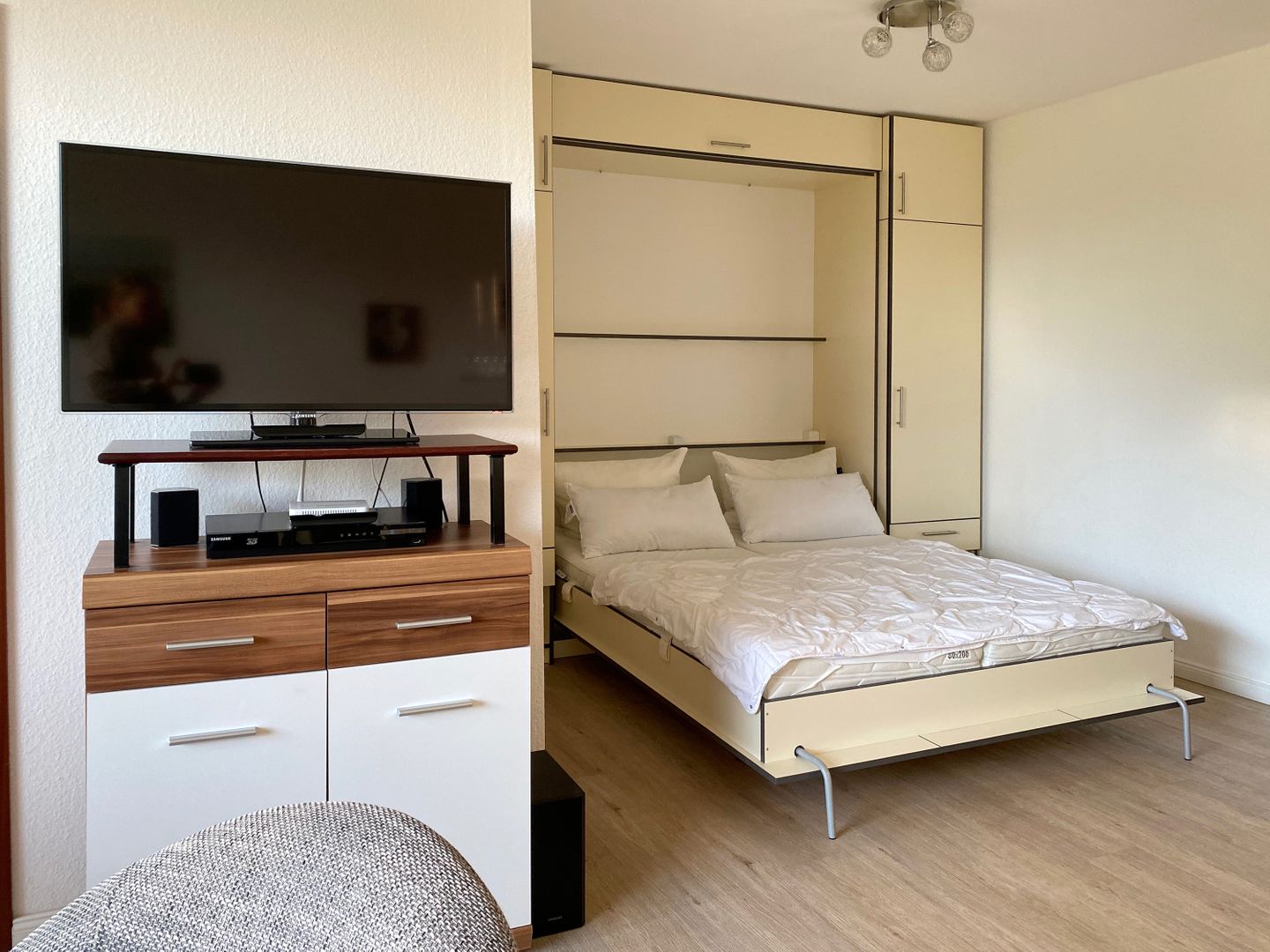 Kaiserhof Apartment 110, Typ E  - Bett