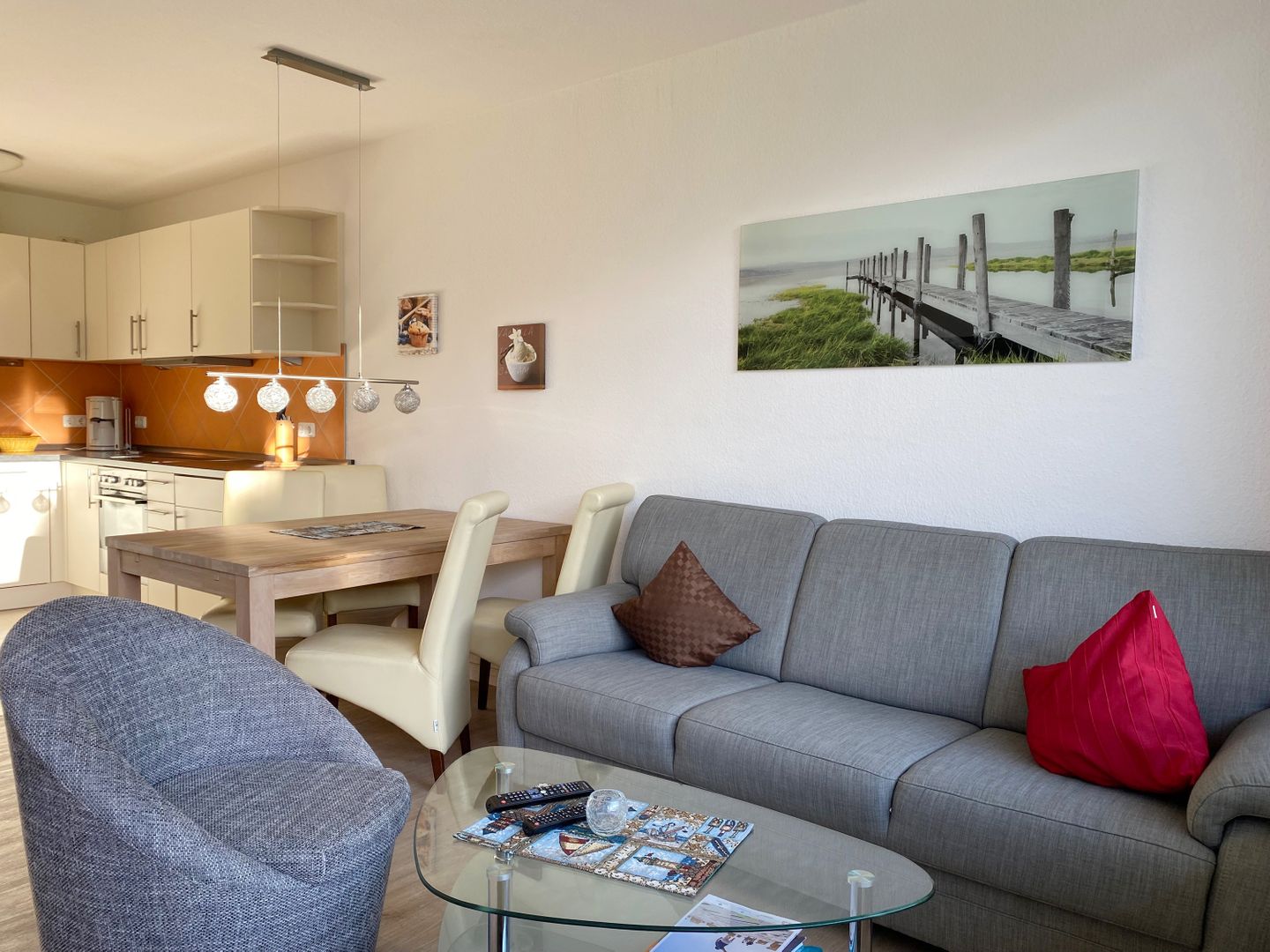 Kaiserhof Apartment 110, Typ E  - Wohnzimmer