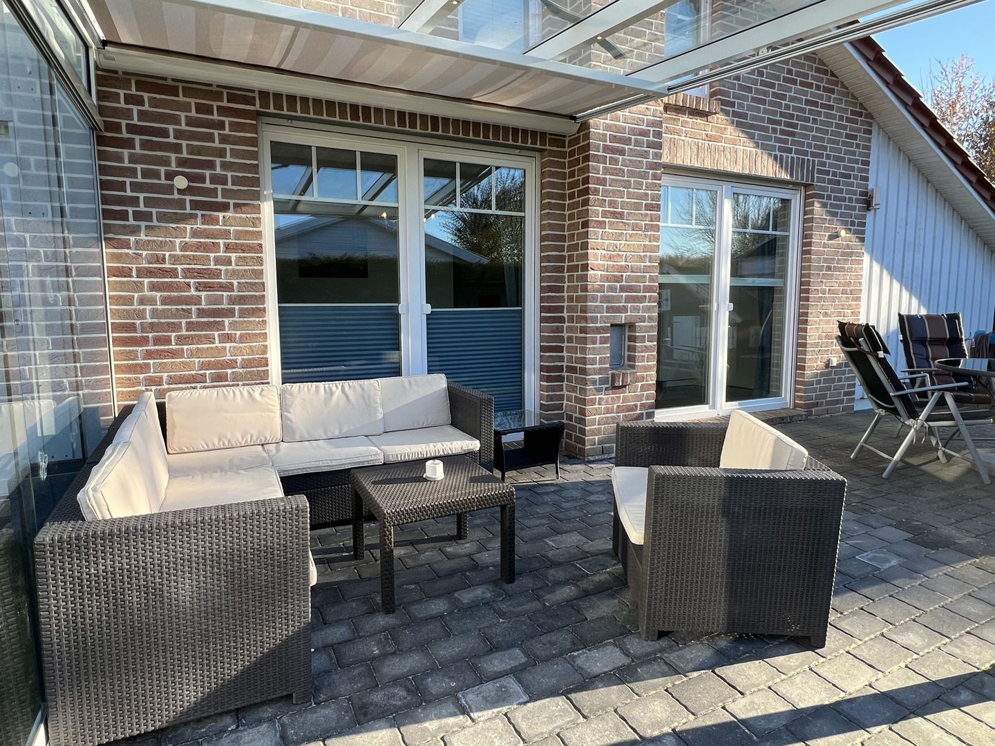  Ferienhaus "Simone" Dahme - Terrasse