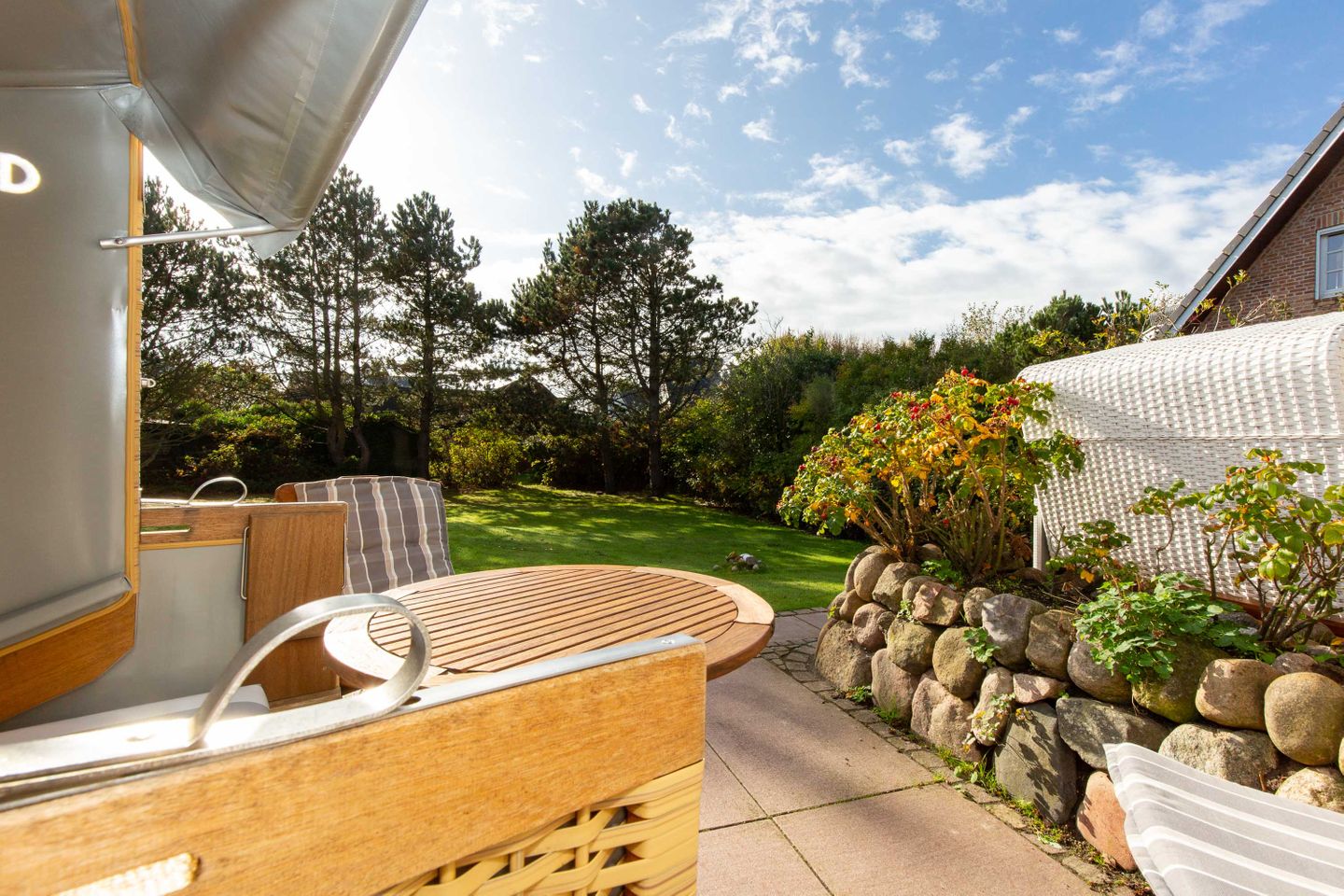  Feriendomizil App. 06 Westerhörn 1 A Wenningstedt - Terrasse