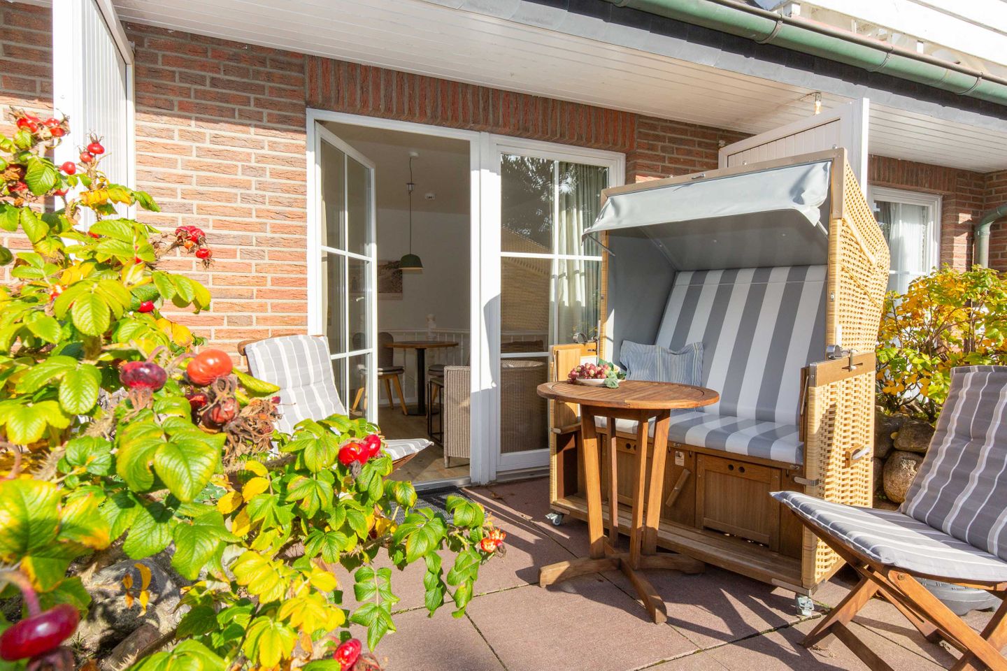  Feriendomizil App. 06 Westerhörn 1 A Wenningstedt - Terrasse