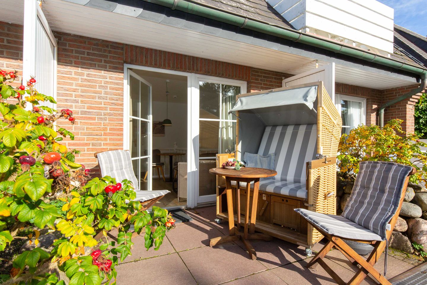  Feriendomizil App. 06 Westerhörn 1 A Wenningstedt - Terrasse