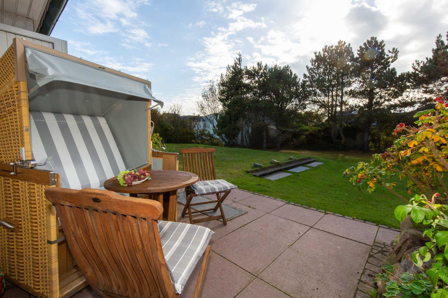  Feriendomizil App. 06 Westerhörn 1 A Wenningstedt - Terrasse