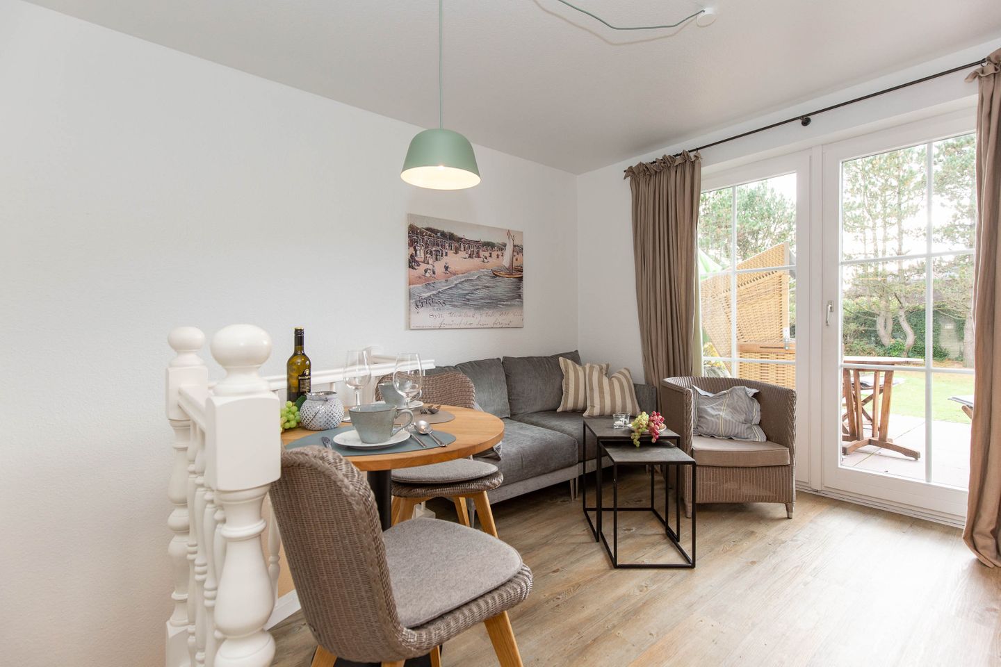  Feriendomizil App. 06 Westerhörn 1 A Wenningstedt - Wohnzimmer