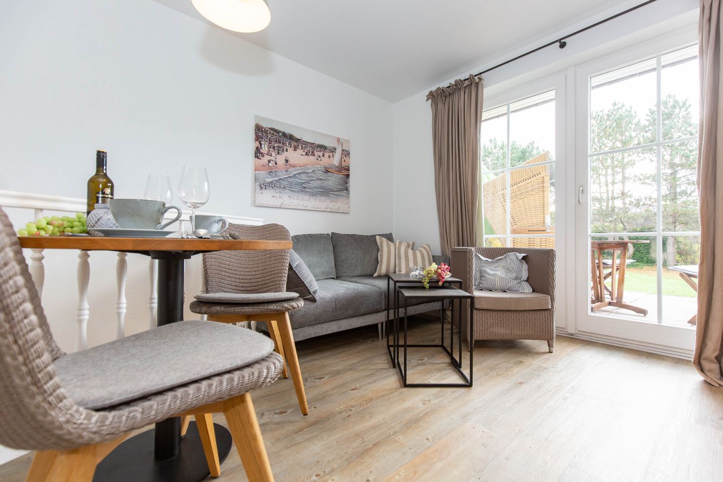  Feriendomizil App. 06 Westerhörn 1 A Wenningstedt - Wohnzimmer