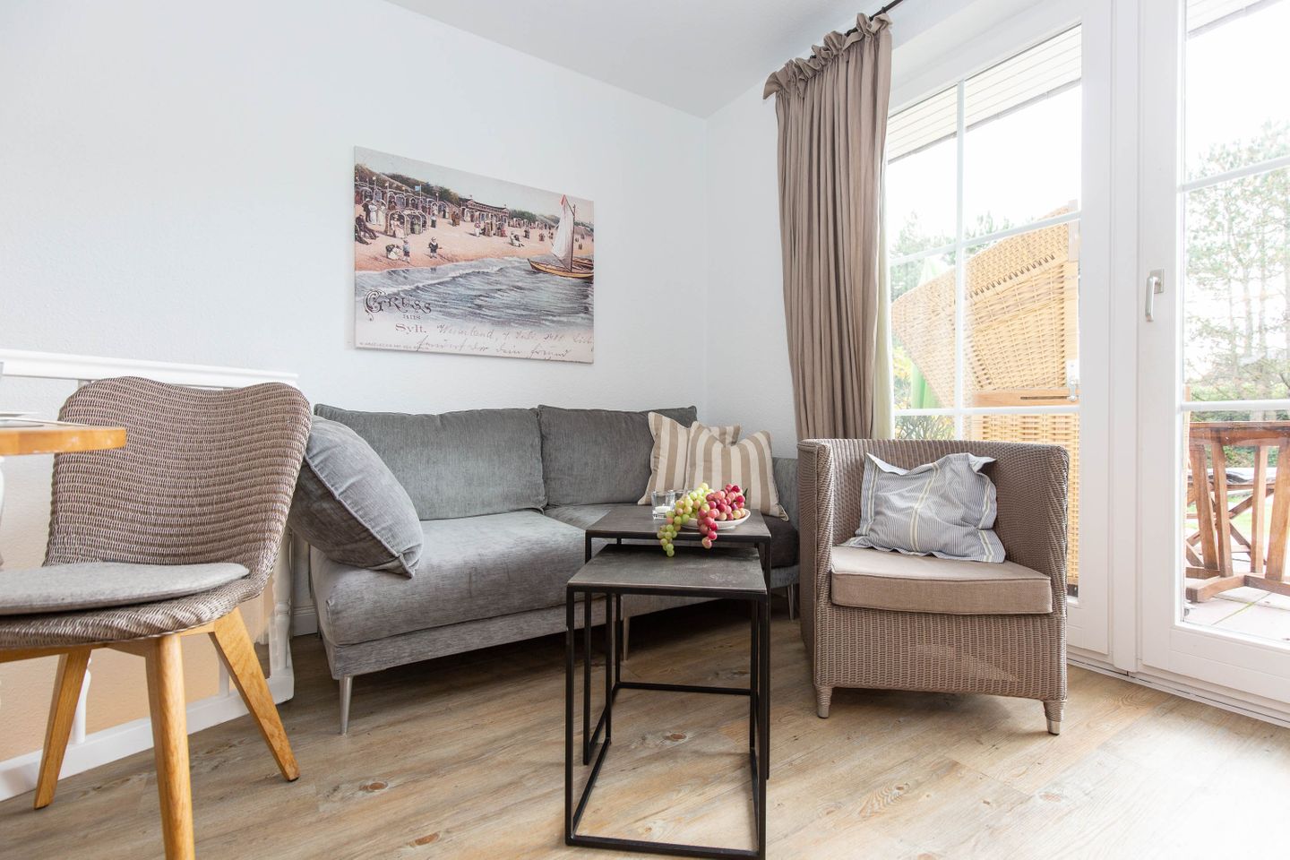  Feriendomizil App. 06 Westerhörn 1 A Wenningstedt - Wohnzimmer