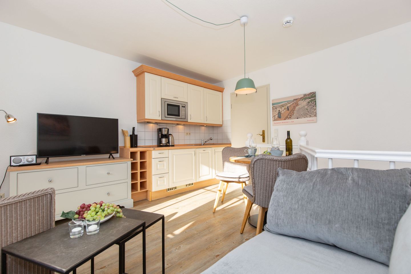  Feriendomizil App. 06 Westerhörn 1 A Wenningstedt - Küche / Küchenzeile