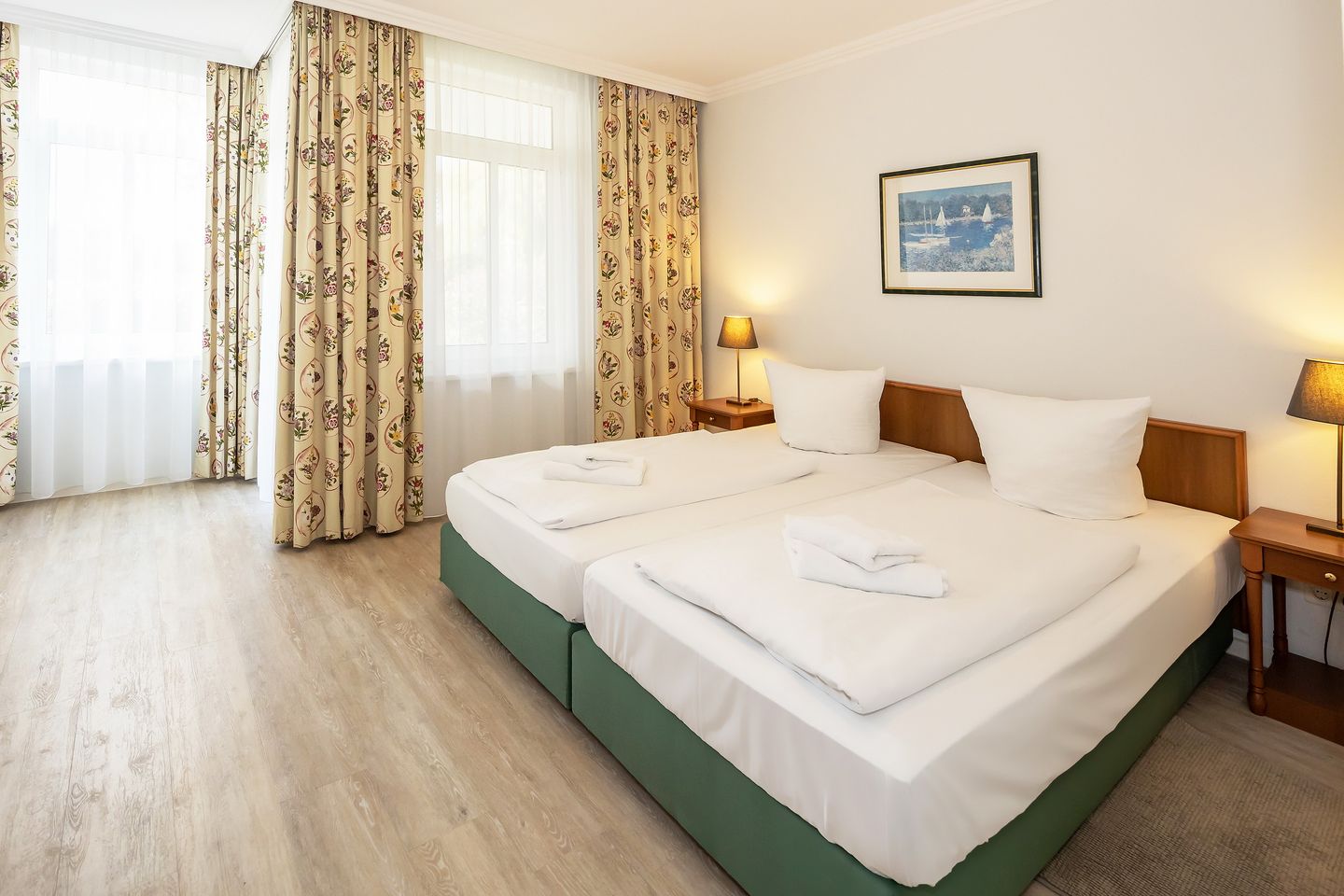 Seehof Seehof 102 Usedom - Schlafzimmer mit Doppelbett