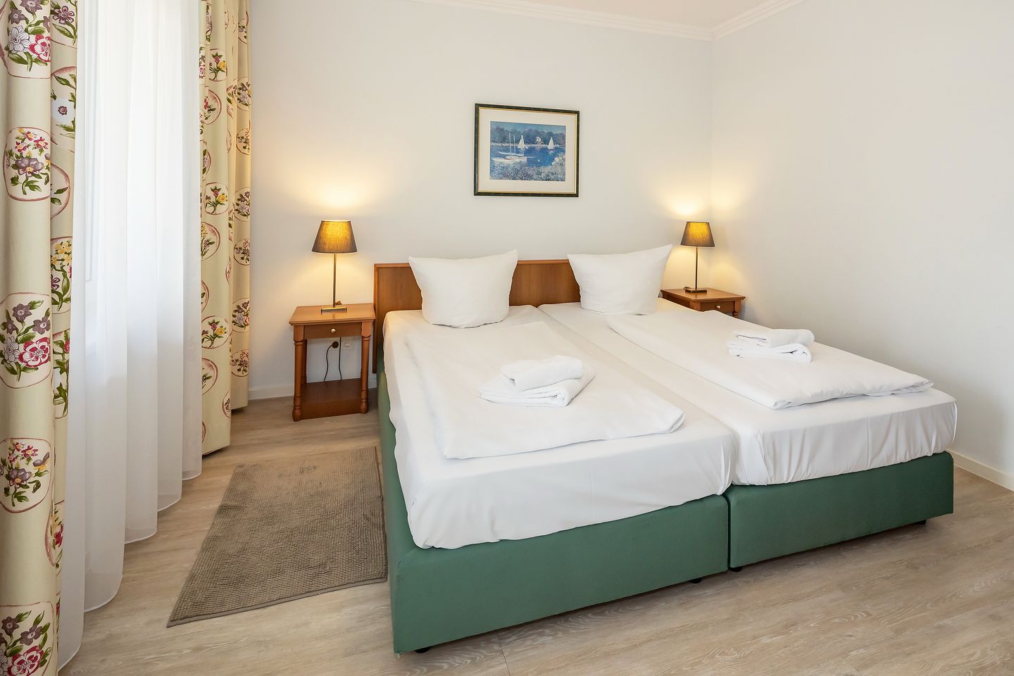 Seehof Seehof 102 Usedom - Schlafzimmer mit Doppelbett