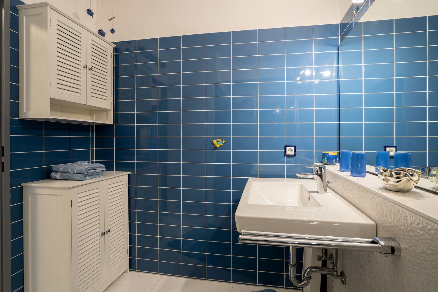 AHW/002 - "Mit Teilseeblick von der Terrasse" Scharbeutz - Badezimmer